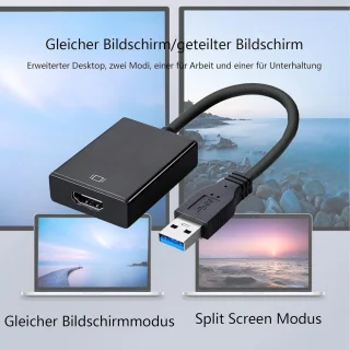 USB 3.0/2.0 naar VGA-adapter