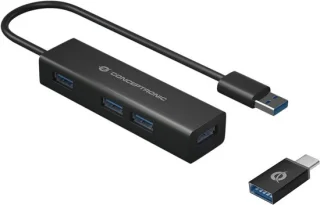 USB 3.2 Gen 1 5-poorts USB-A Hub