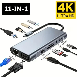 USB-C 11-in-1 uitbreidingsdock