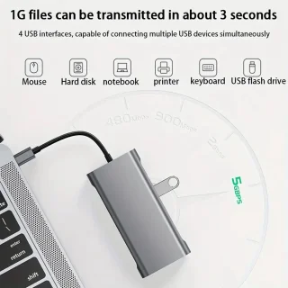 USB-C 11-in-1 uitbreidingsdock