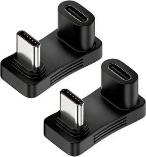 USB C 180 graden adapter - U-vormige hoekverlenging - ShopVlot