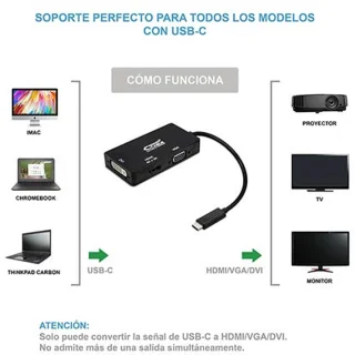 USB-C 3-in-1 Converter