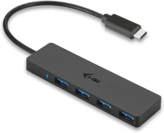 USB-C 4-poorts Hub met 4x USB 3.0