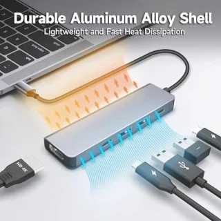 USB-C 5-in-1 Hub - Multiport Adapter