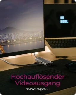 USB-C 6-in-1 dockingstation