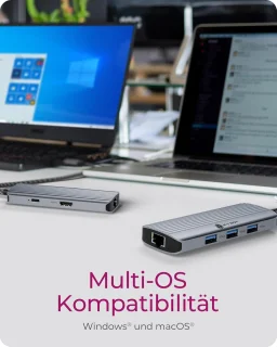USB-C 6-in-1 dockingstation