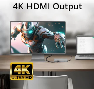 USB-C 7-in-1 Dockingstation