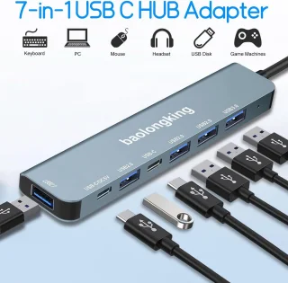 USB-C 7-in-1 Hub