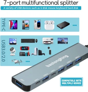 USB-C 7-in-1 Hub