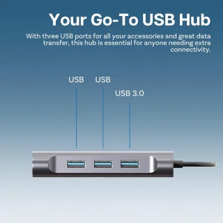 USB-C 8-in-1 Dockingstation