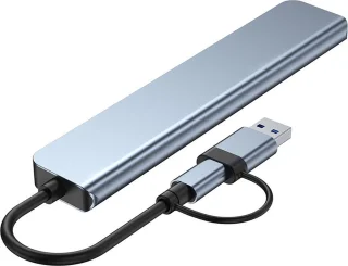 USB-C 8-in-1 Dockingstation voor MacBook Pro/Air en Type-C laptops