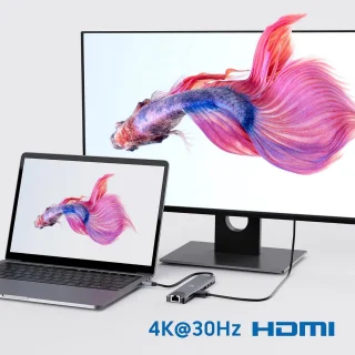 USB-C 8-in-1 Dockingstation