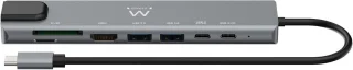 USB-C 8-in-1 Dockingstation