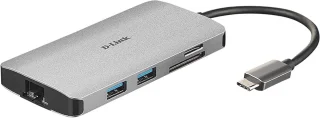 USB-C 8-in-1 Hub voor laptop