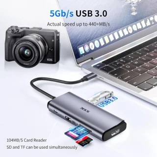 USB-C 9-in-1 Dockingstation