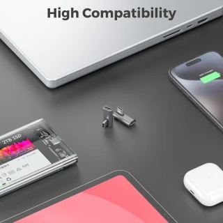 USB-C 90° Adapter - Aluminium