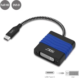 USB-C adapter multiport hub blauw
