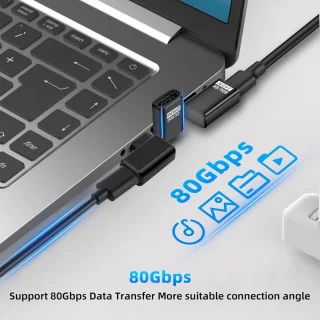 USB-C Adapterset - Type-C Extender - Zwart