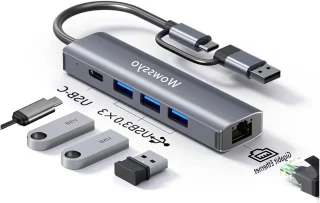 USB-C Aluminium Multiport Adapter voor MacBook Pro/Air