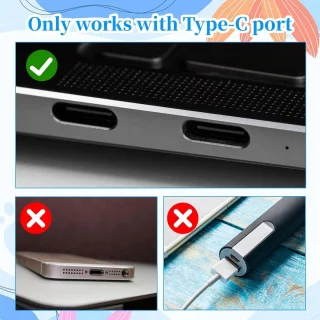 USB-C Beschermplug set 30 stuks