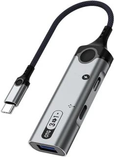 Usb-c converter docking station adapter zwart