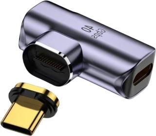 Usb-c data hub zilver