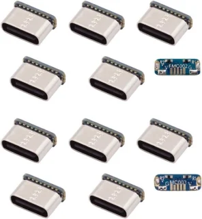 Usb C DIY-socket 10 stuks