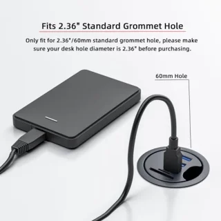 USB-C Dock Station 2-poorts