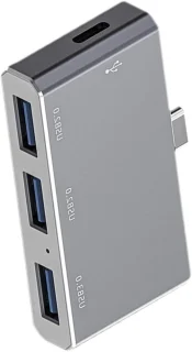 USB C Dock - Type-C Hub - Grijs