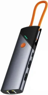 USB-C-dock zilvergrijs