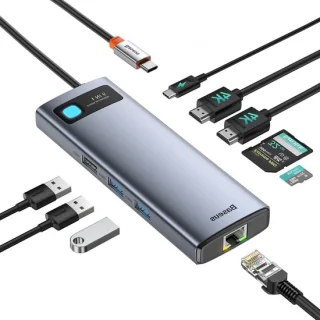 Usb-c docking station 9-in-1