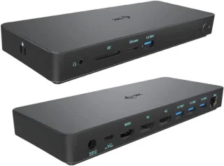 USB-C docking station hub zwart