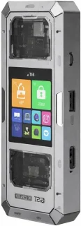USB-C docking station - Type-C hub adapter - zilver