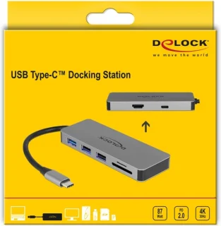 USB-C Docking Station voor mobiele apparaten