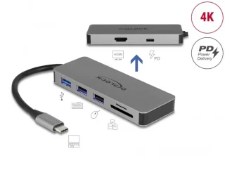 USB-C Docking Station voor mobiele apparaten