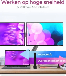USB-C Dockingstation 11-in-1
