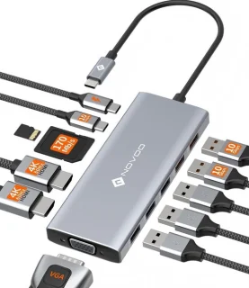 USB-C Dockingstation 12-in-1