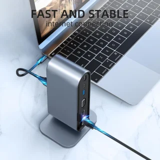 USB-C Dockingstation 12-in-1