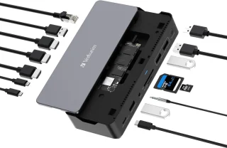 USB-C Dockingstation 15-poorts