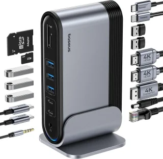 USB-C Dockingstation 17-in-1