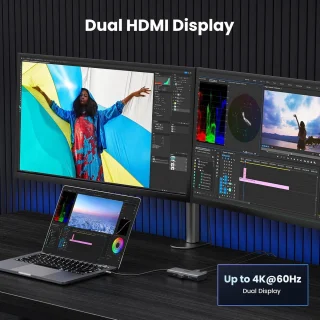 USB-C Dockingstation 6-in-1