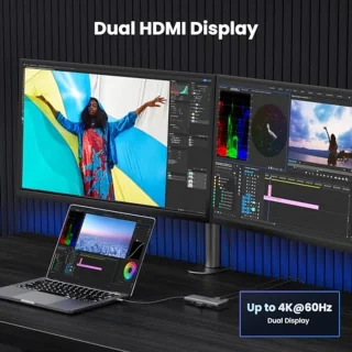 USB-C Dockingstation 6-in-1