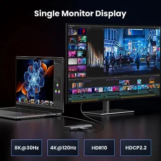 USB-C Dockingstation 6-in-1