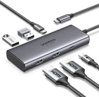 USB-C Dockingstation 6-in-1