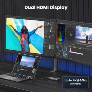 USB-C Dockingstation 6-in-1