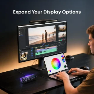 USB-C Dockingstation 7-in-1