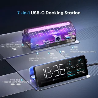 USB-C Dockingstation 7-in-1