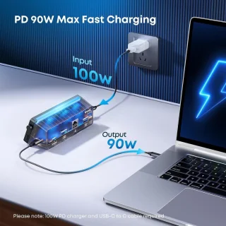 USB-C Dockingstation 7-in-1