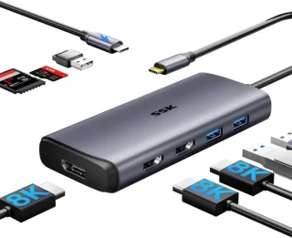 USB-C Dockingstation 9-in-1