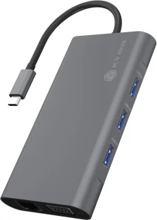 USB-C dockingstation grijs